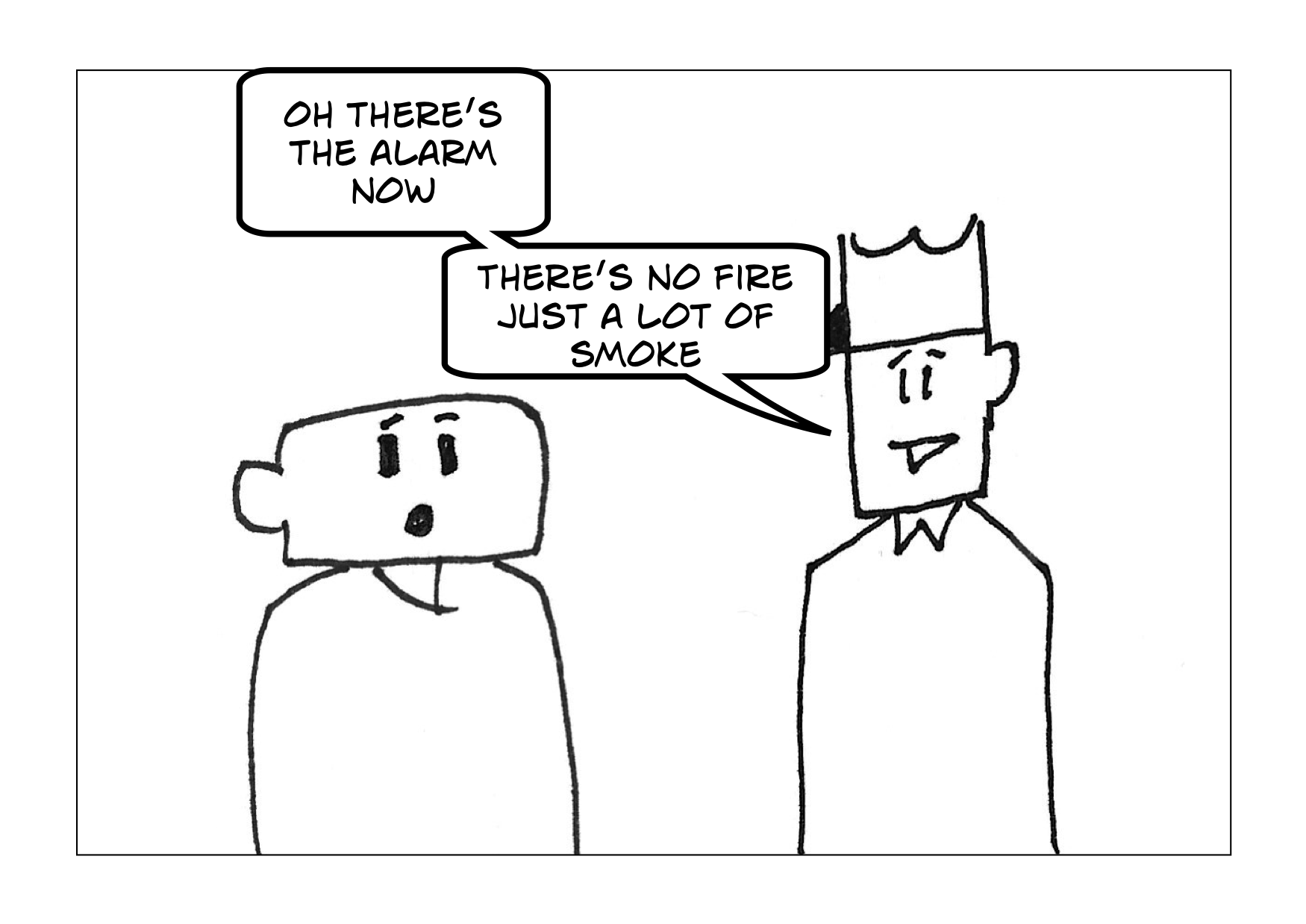 trouble